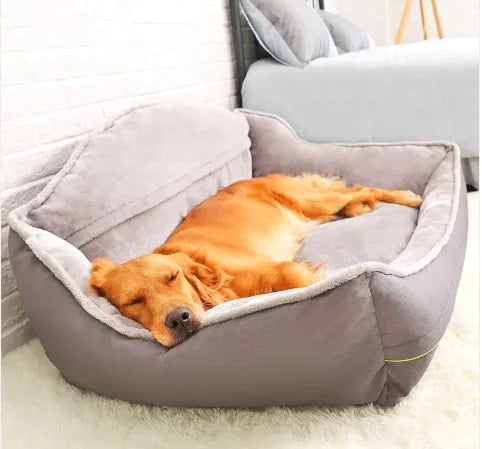 LuxeBond™ Oversized Pet Bed — For You & Your Dog