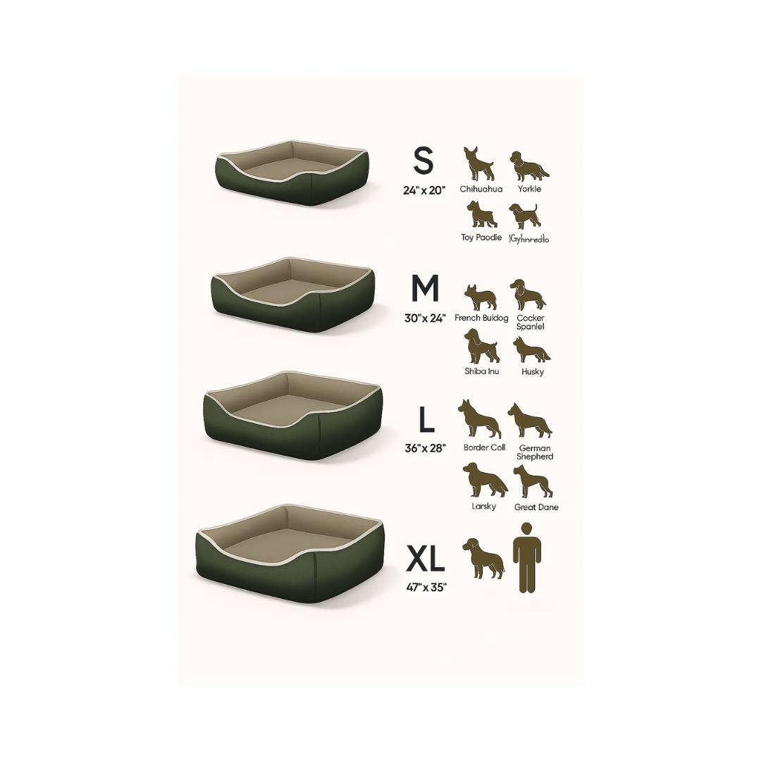 LuxeBond™ Oversized Pet Bed — For You & Your Dog