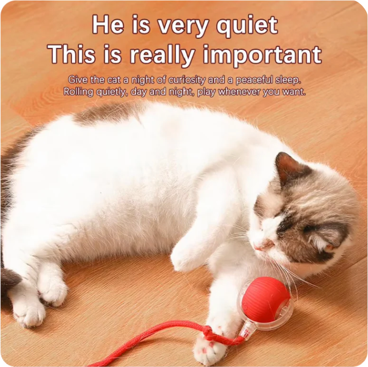 PlaySphere™ - Smart Rolling Pet Ball Endless Play & Exercise for Dogs & Cats