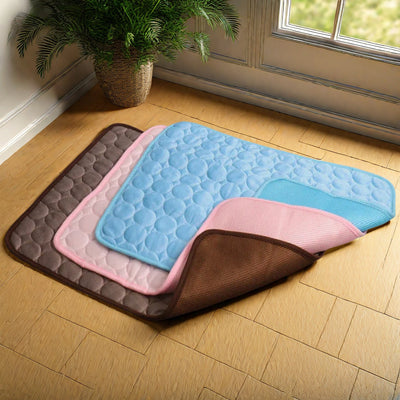 BreezeLuxe™ Ice Silk Pet Cooling Mat