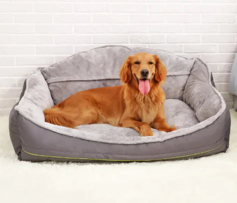 LuxeBond™ Oversized Pet Bed — For You & Your Dog